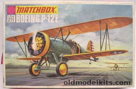 Matchbox 1/72 Boeing P-12E, PK-3 plastic model kit